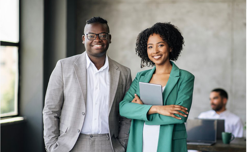 Colleagues at Stohb, Bucknor and Durson in their Lagos office